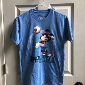 WDW ESPN Minnie Mouse Volleyball T-Shirt NWT